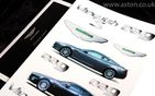 Aston Martin Sticker Set