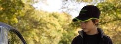 Children's Aston Martin Baseball Cap - Black/Grey - 703663
