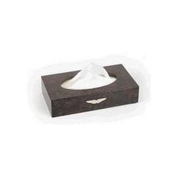 Solid Walnut With Burr Walnut Veneer Tissue Box - AH1014