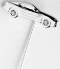 Silver DB7 Tie Pin