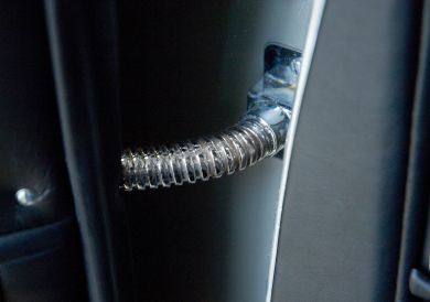 Door Conduit - Chrome