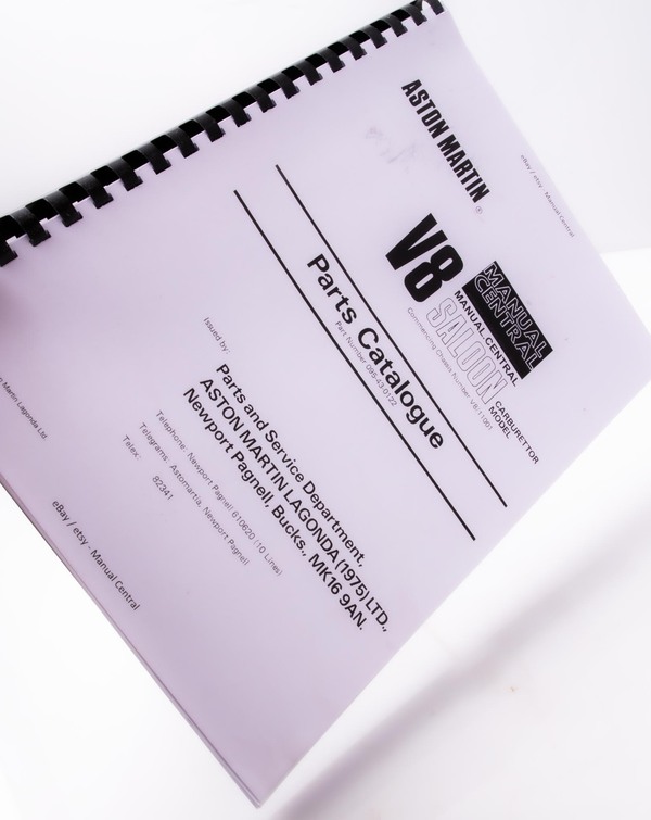 Workshop Manuals AMV8 Carb - 095-043-0123