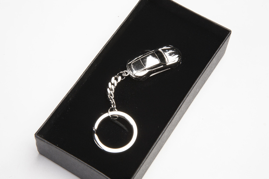DB11 Sterling Silver Key Ring