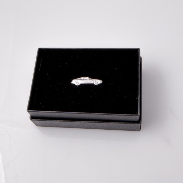 Silver DB7 Tie Tack - AH1037