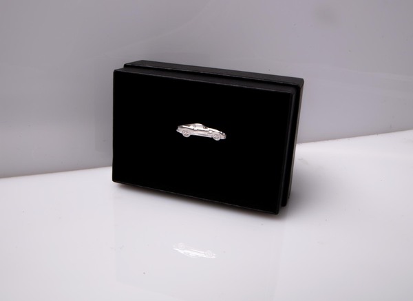Silver DB7 Tie Tack - AH1037