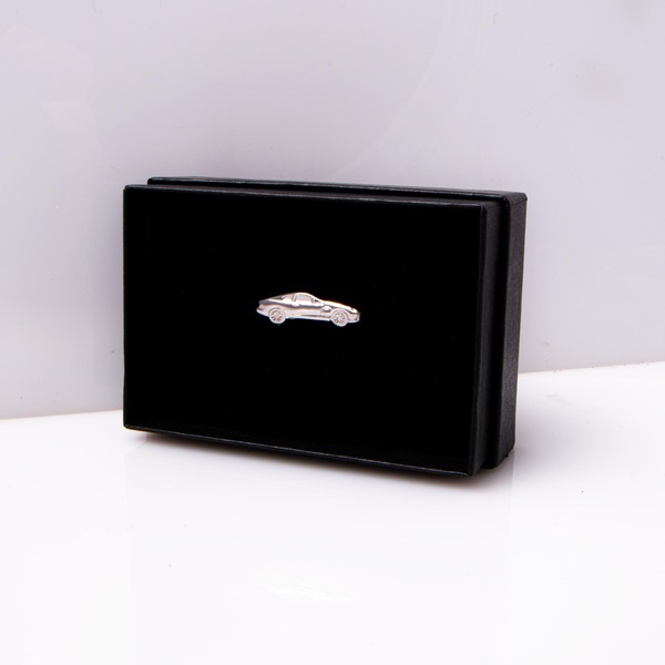 Silver DB7 Tie Tack - AH1037