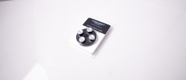 Aston Martin Silver Valve Stem Caps - 36-85998