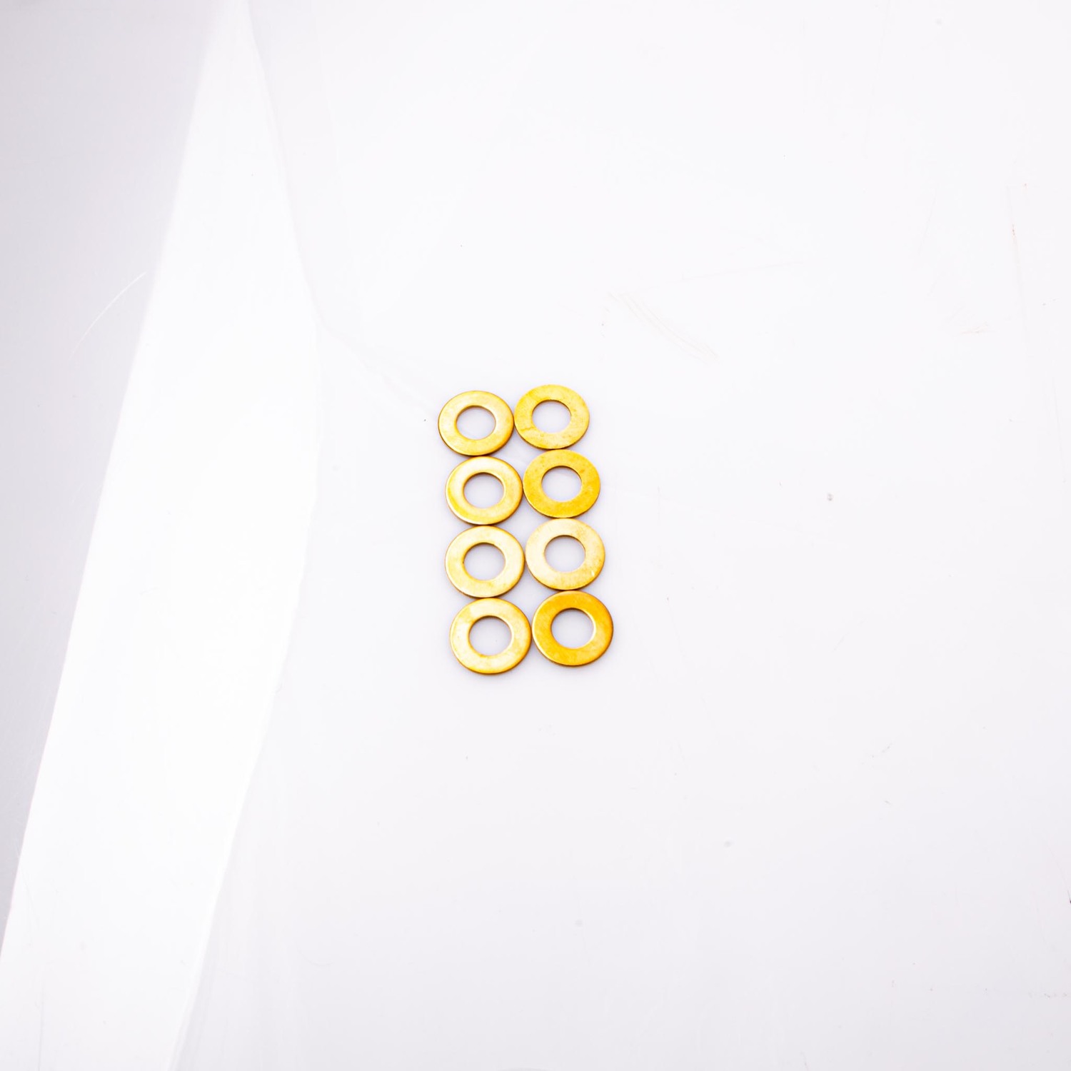 WASHER 5/16 FLAT     BRASS                PACK OF 10