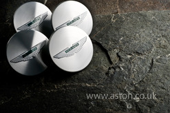 DB9 Wheel Centre Cap Set - Genuine Aston Martin - HY53-1A096-BA-PK