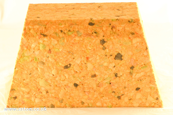 V8 Seat Headrest Foam - 74-12809B