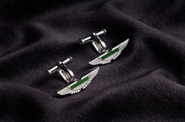 Aston Martin Silver Wing Cufflinks