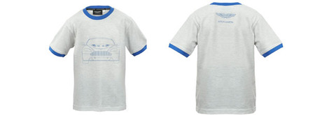 Aston Martin Kids T-shirt/Blue Sketch - 704717