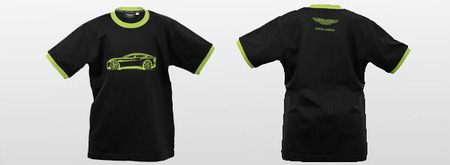 Aston Martin Kids T-shirt/Green Sketch - 704718