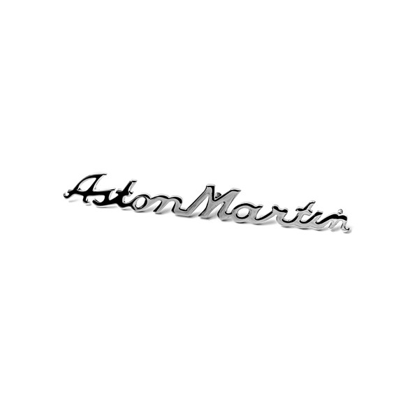 ASTON MARTIN BADGE CHROME - AWAMSCRIPT