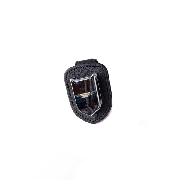 Aston Martin Gift / Accessory Black Leather Glasses Clip - AWSGCLIP