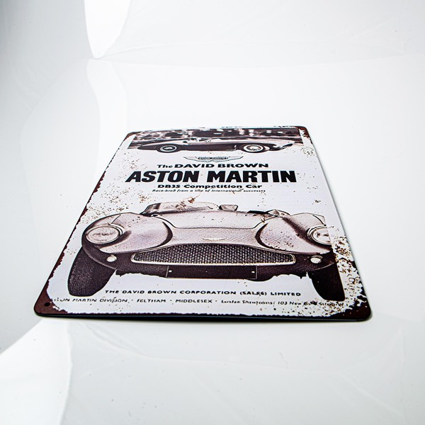 ASTON MARTIN DAVID BROWN DB3S SIGN - AWSIGN7