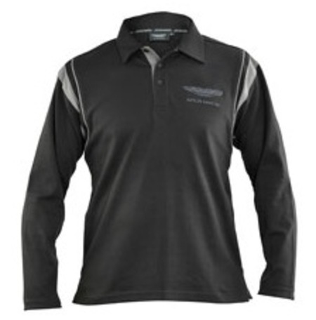 Aston Martin Long Sleeve Detail Polo Shirt - 704713