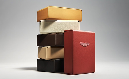 Leather ECU Key Pouch with Presentation Box - CG43-83-11375