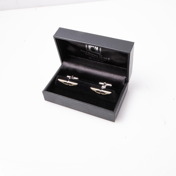 Sterling Silver David Brown Cufflinks - AH1082