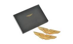 Aston Martin Gold Wings Badge & P/Box - 706230