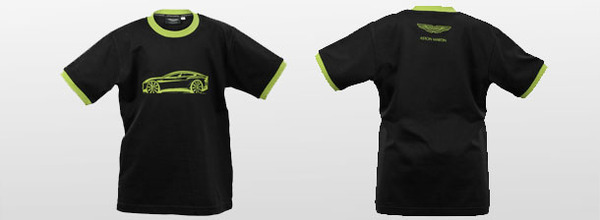 Black Cotton Green Sketch T-Shirt
