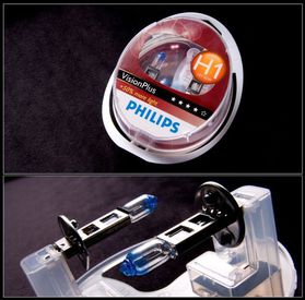 H1 Philips Vision Plus Bulbs - H1 261
