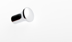 Chrome Knob Round "Blank" - AWCK-4